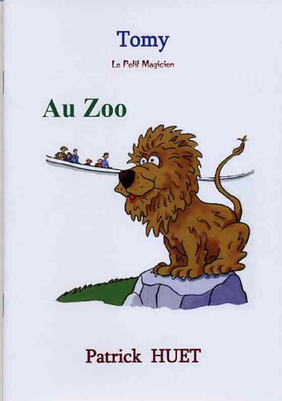 Tomy le petit magicien au zoo.