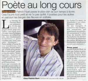 Magazine Lyon citoyen, article sur Patrick Huet