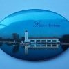 Badge Collection Fleuve-trotteur bleu de Patrick Huet.