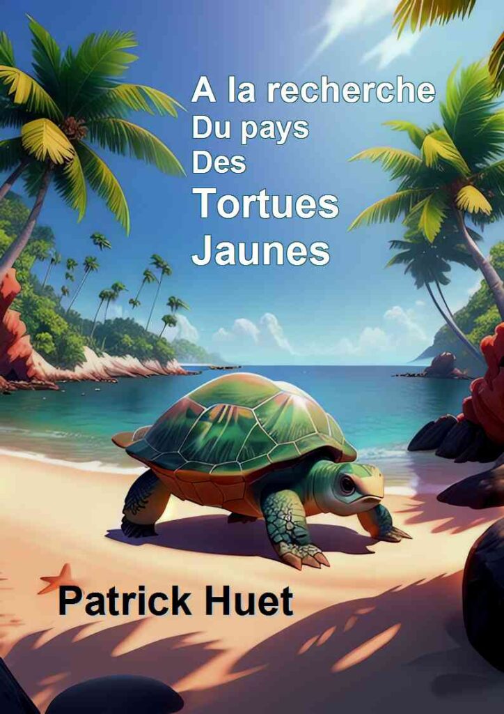 A la recherche du pays des tortues jaunes - un Roman pour enfants de Patrick Huet.