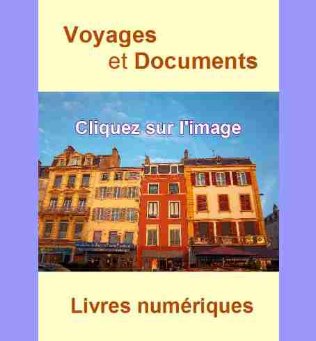 Rubrique de livres de voyages et documentaires en version numérique.